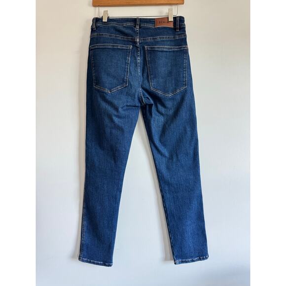 Sézane Women’s Jeans Size 40 US 8 Mid-Rise Straight Leg Denim French Girl Chic - Picture 2 of 6